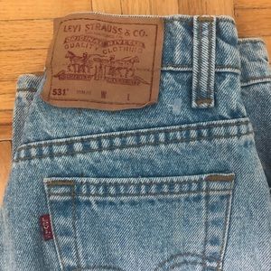 Vintage LEVI’S 531 Straight Jeans